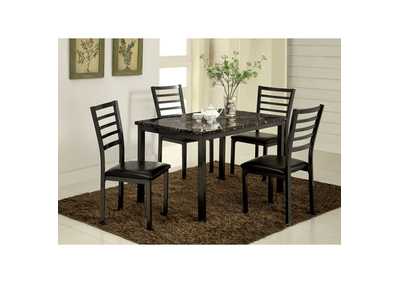 Image for Colman Black Dining Table