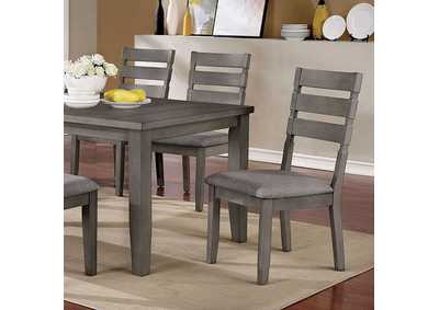 Viana Gray Dining Table,Furniture of America
