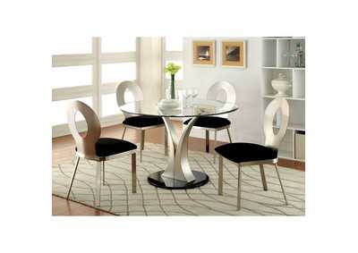 Image for Valo Silver Side Chair [Set of 2]