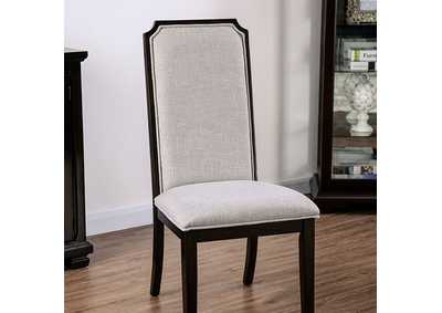 Gillam Gray Side Chair [Set of 2],Furniture of America