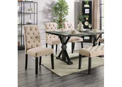 Alfred Gray Dining Table,Furniture of America