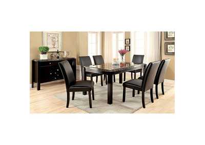 Gladstone Black Dining Table,Furniture of America