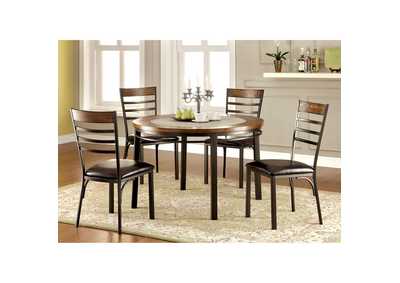 Hailey Round Dining Table,Furniture of America