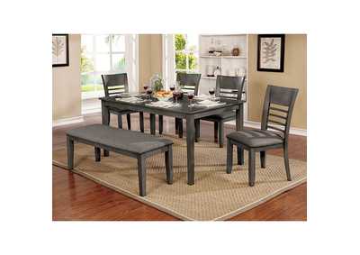 Hillsview Gray Dining Table,Furniture of America
