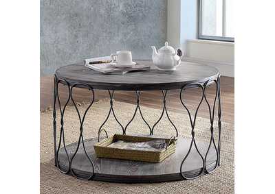 Hawdon Gray Coffee Table,Furniture of America