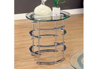 Image for Clonmel End Table, Chrome