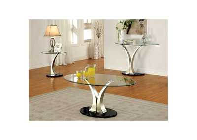 Image for Valo Satin Plated End Table