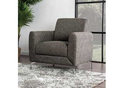 Lauritz Grey Chair,Furniture of America