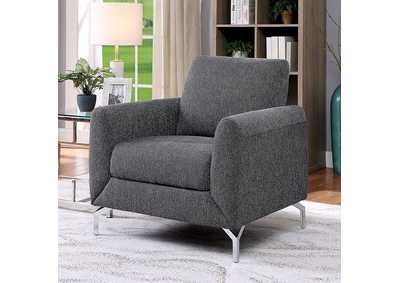 Lauritz Gray Chair,Furniture of America