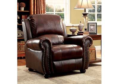 Turton Brown Chair,Furniture of America