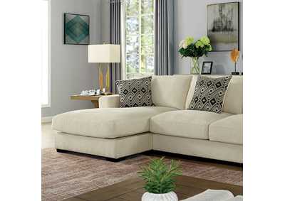 Kaylee L-Shaped Sectional (Left Chaise),Furniture of America