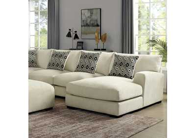Kaylee U-Sectional w/ Right Chaise,Furniture of America