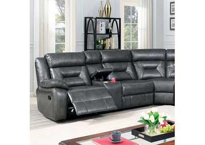 Omeet Gray Sectional,Furniture of America