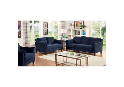 Ysabel Navy Sofa,Furniture of America