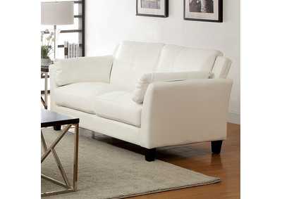 Image for Pierre White Loveseat