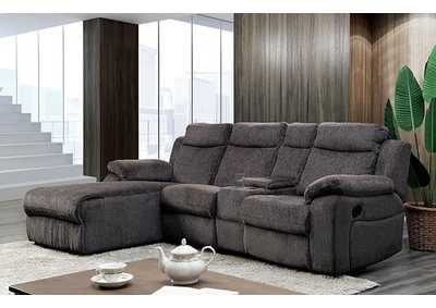Kamryn Sectional w/ Console,Furniture of America