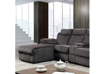 Image for Kamryn Brown Sectional w/ Console