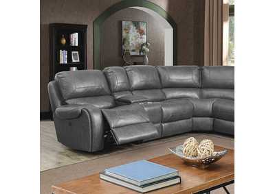 Joanne Gray Power Sectional,Furniture of America
