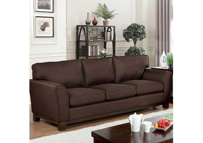 Caldicot Brown Sofa,Furniture of America