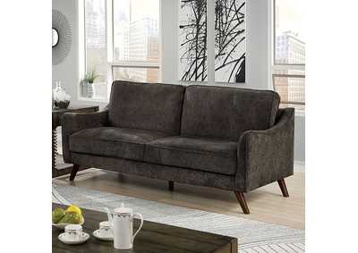 Maxime Dark Gray Sofa,Furniture of America