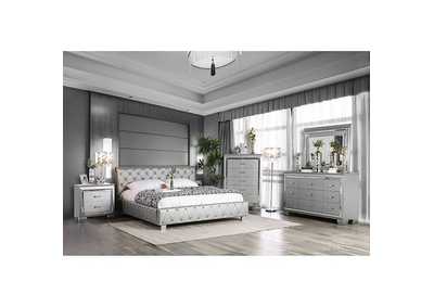 Juilliard Silver Queen Bed,Furniture of America