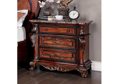 Rosewood Night Stand,Furniture of America