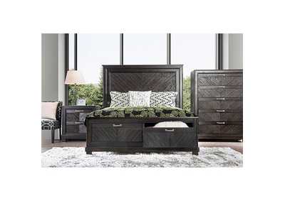 Argyros Cal.King Bed,Furniture of America