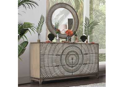 Kamalah Antique Gray Dresser,Furniture of America