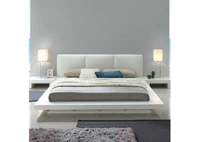 Christie White California King Bed,Furniture of America