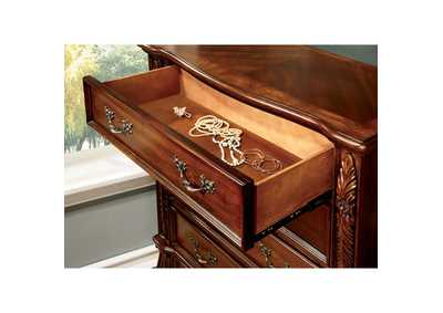 Arthur Brown Cherry Chest,Furniture of America