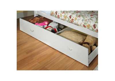 Isabella White Full Captain Bed,Furniture of America