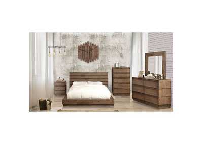 Coimbra Rustic Natural Tone Queen Bed,Furniture of America
