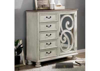 Image for Lysandra White Armoire