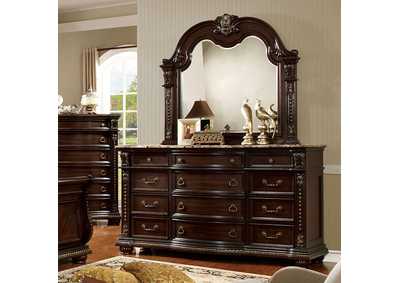Fromberg Brown Cherry Dresser,Furniture of America
