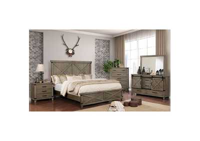 Bianca Gray California King Bed,Furniture of America