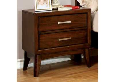 Snyder Brown Cherry Night Stand,Furniture of America
