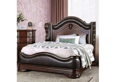 Image for Arcturus Brown Cherry California King Bed