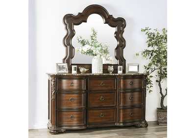 Arcturus Brown Cherry Dresser,Furniture of America