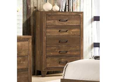 Image for Wentworth Light Walnut Chest