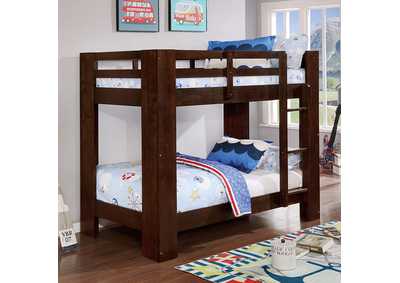 Image for Suzie Walnut Twin/Twin Bunk Bed