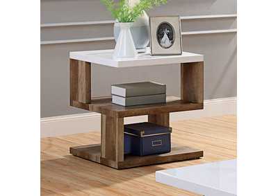 Image for Majken White End Table