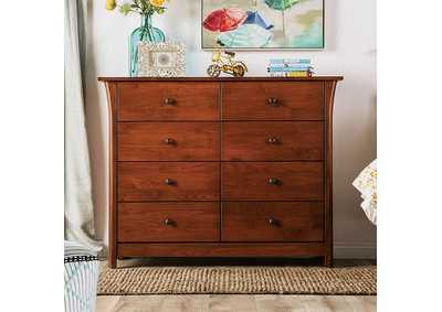 Image for Keizer Cherry 8-Drawer Chest