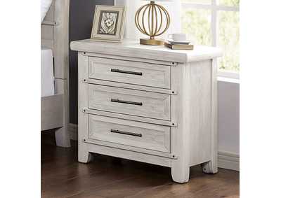Shawnette Antique White Night Stand,Furniture of America
