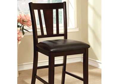 Image for Bridgette Espresso Counter Height Chair [Set of 2]