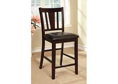 Bridgette Counter Ht. Chair (2/Box),Furniture of America