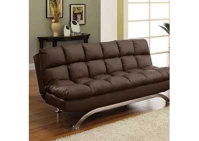 Image for Aristo Dark Brown Futon Sofa