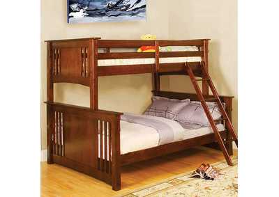 Image for Spring Creek Oak Twin/Full Bunk Bed