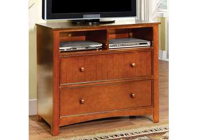 Omnus Oak Media Chest,Furniture of America