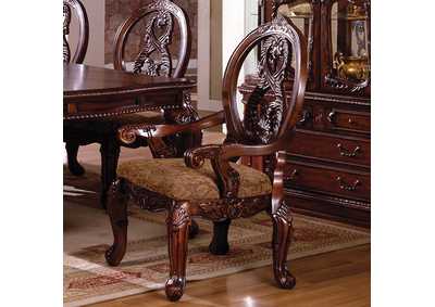 Tuscany Ll Antique Cherry Arm Chair Set Of 2 King Of Chairs