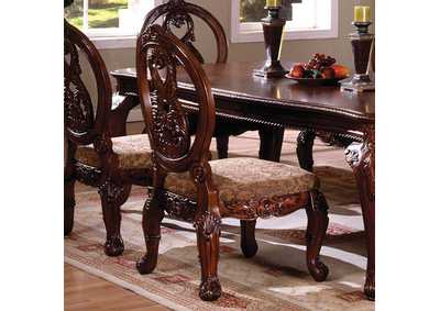 Tuscany Antique Cherry Side Chair [Set of 2],Furniture of America
